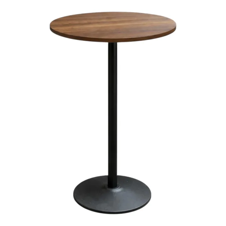 Complete Light Oak 600 x 600 Tabletop Round Poseur Set (RF-IE-2589)