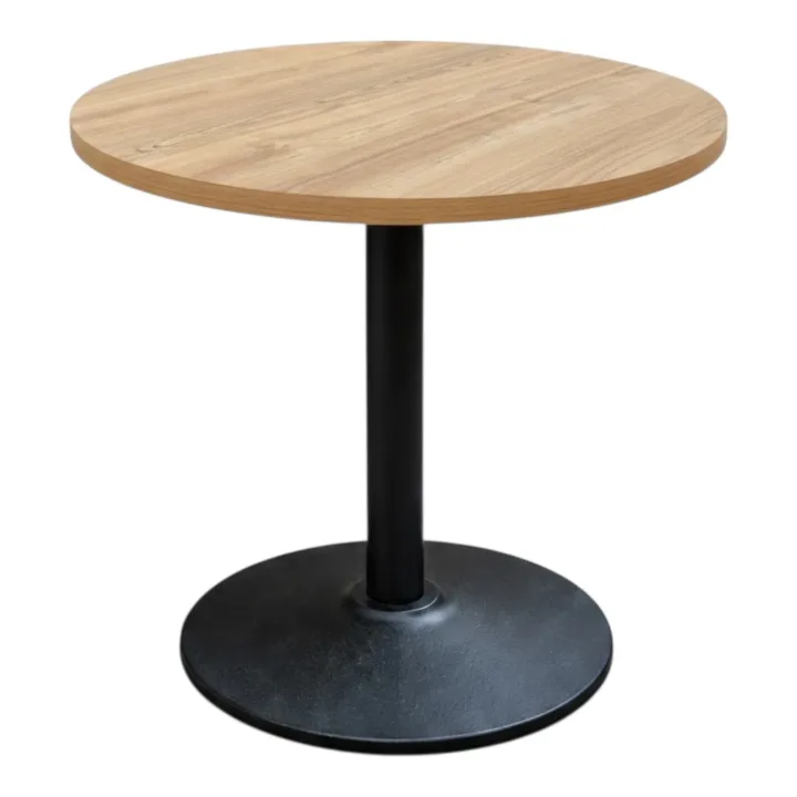 Complete Light Sonoma 600 x 600 Tabletop Round Set (RF-IE-2636)
