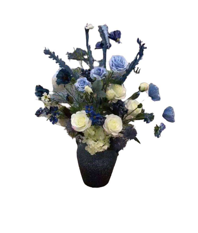 photo_2023-09-18 22.54.59 blue garden roses artificial plant