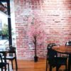 Artificial Cherry Blossom Plant with 1.8m Height and Pot - one branch