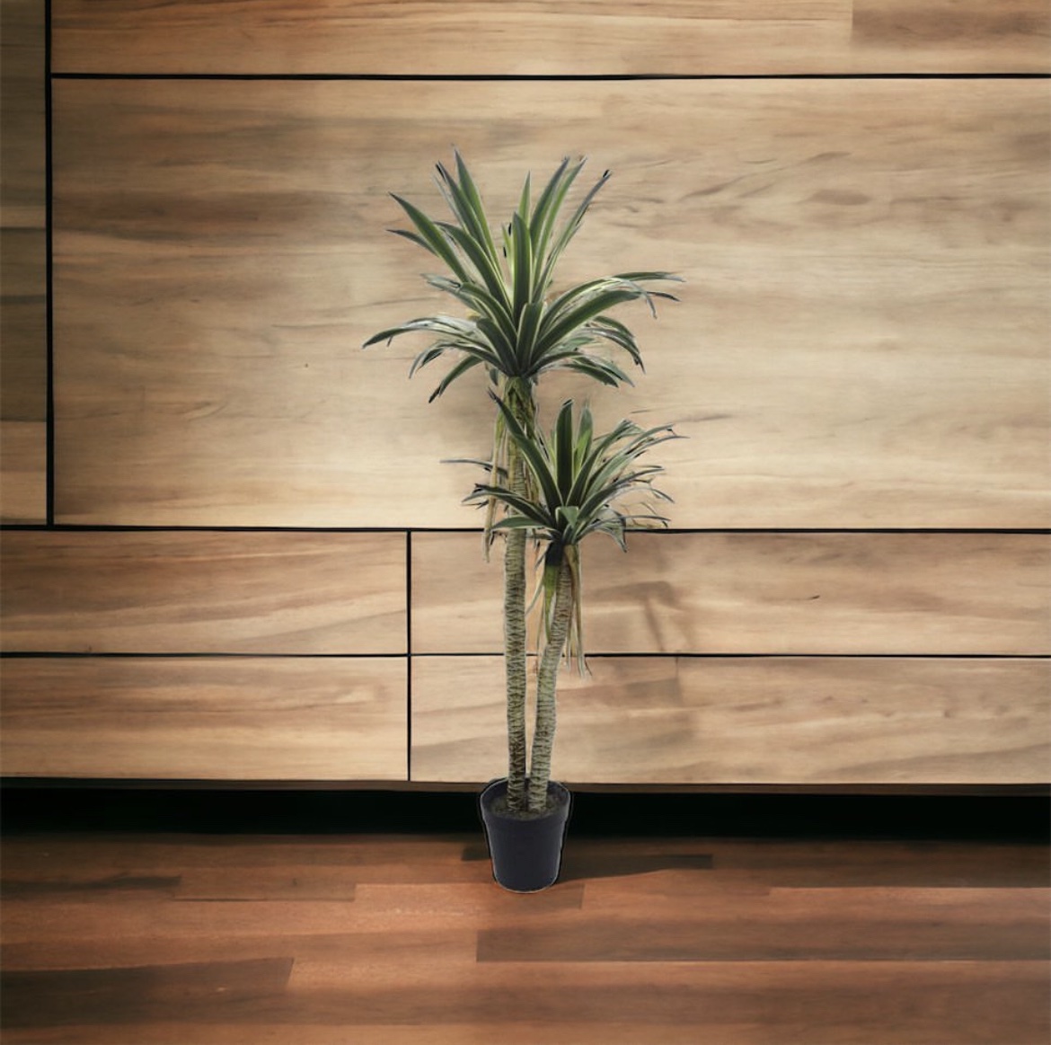 Spineless Yucca Artificial Plant - 1.3m Indoor Outdoor Decoration