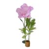 1.5m Pink Azalea Artificial Tower Plant - Lifelike Indoor Flower Decoration