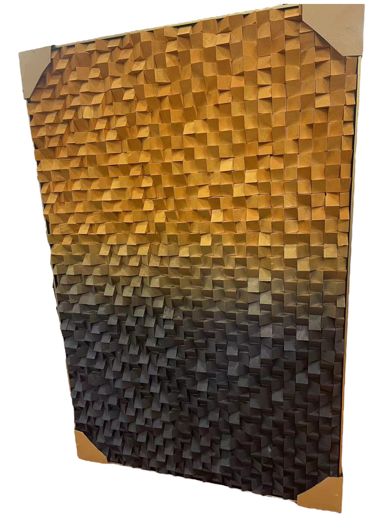 Solid Wood 3D Model Wall Art with Stunning Wooden Effect