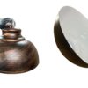 Industrial Hanging Bronze Ceiling Light