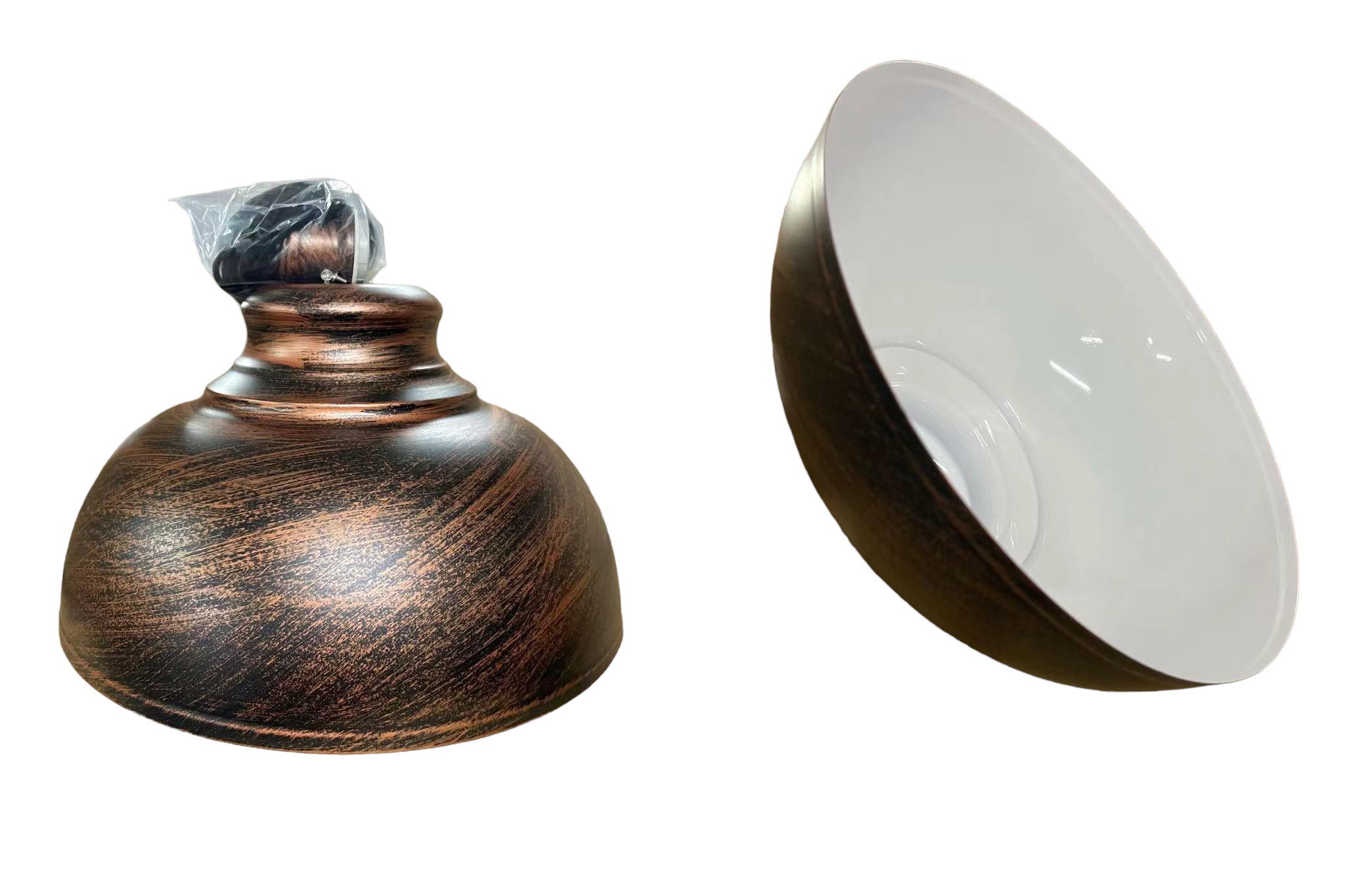 Industrial Hanging Bronze Ceiling Light