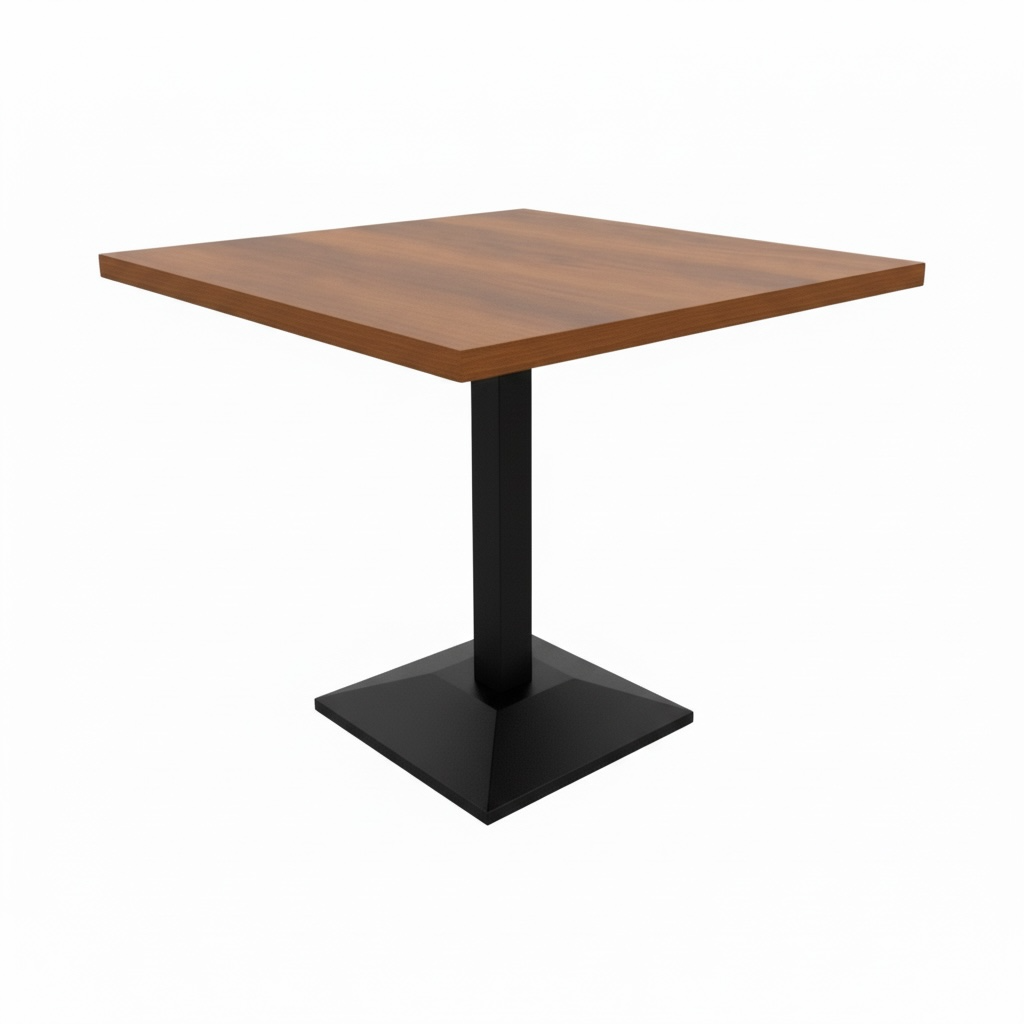 Complete Brown Oak 600 x 600 Tabletop