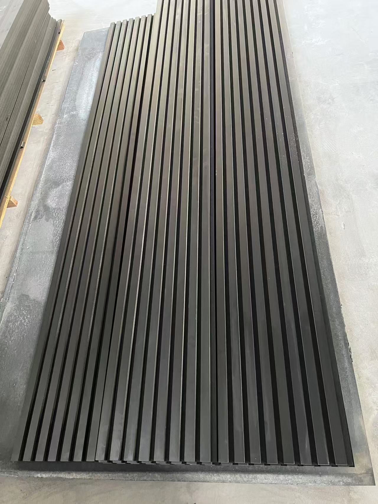 Dark Grey Acoustic Wall Panel 240cm x 60cm