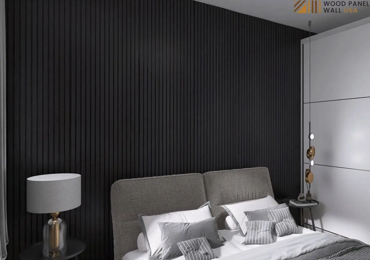 Dark Grey Acoustic Wall Panel 240cm x 60cm