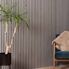 Walnut Acoustic Wall Panel 240cm x 60cm