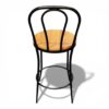 Antique Metal Bentwood Bistro Barstool