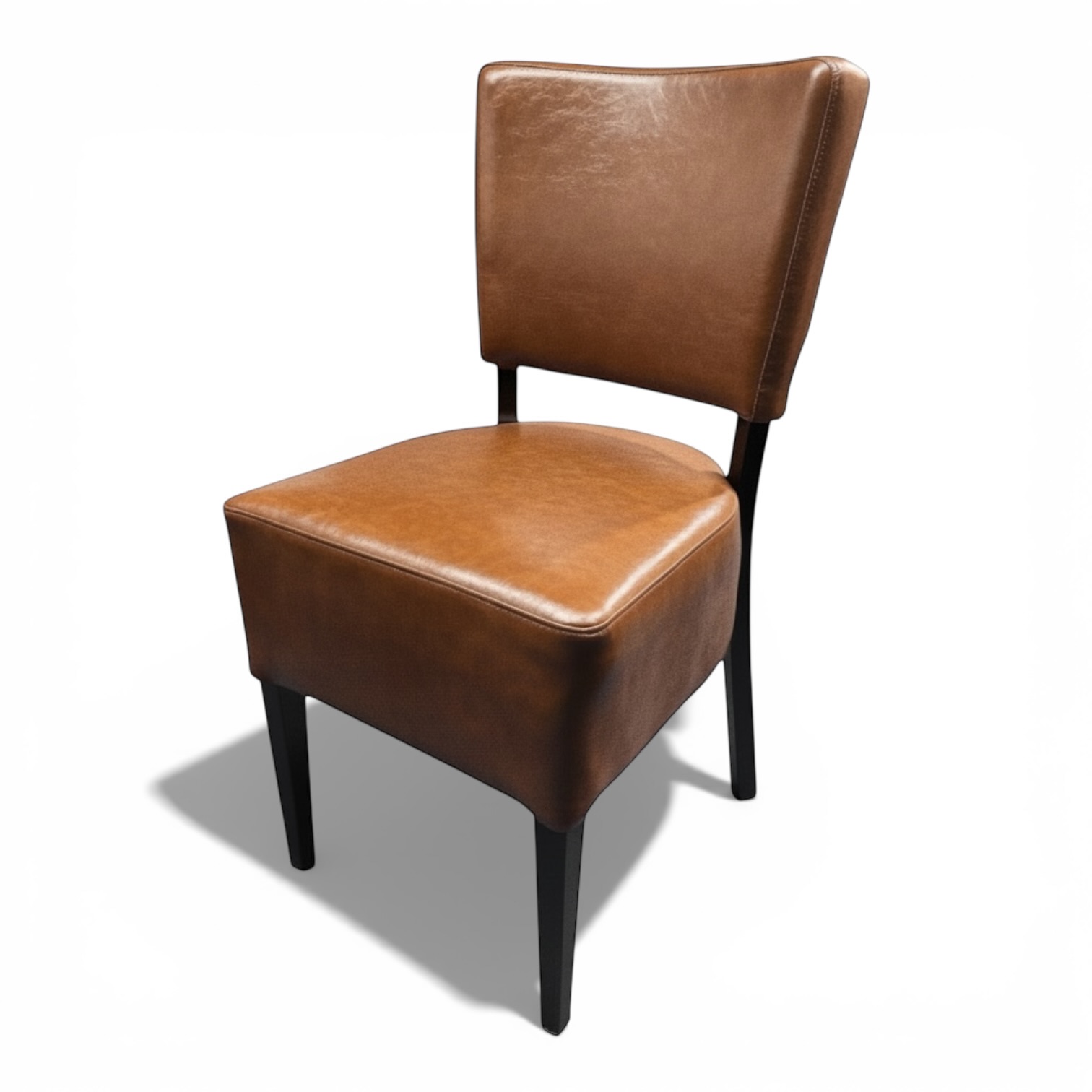 Classic - Dining Chair - Brown Faux