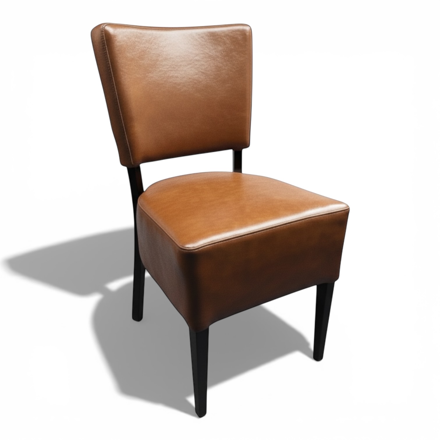 Classic - Dining Chair - Brown Faux