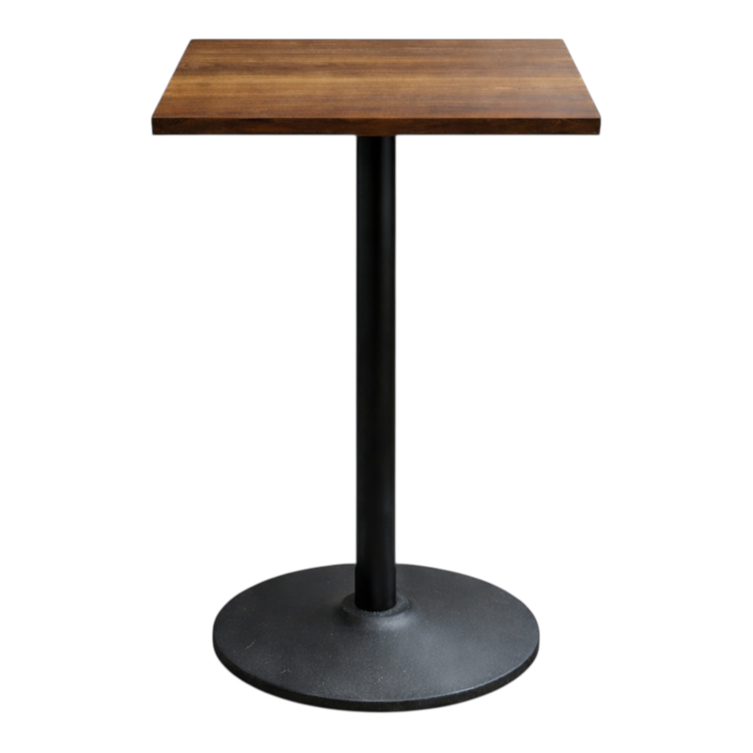 Complete Light Oak 700 x 700 Tabletop Round Poseur Base