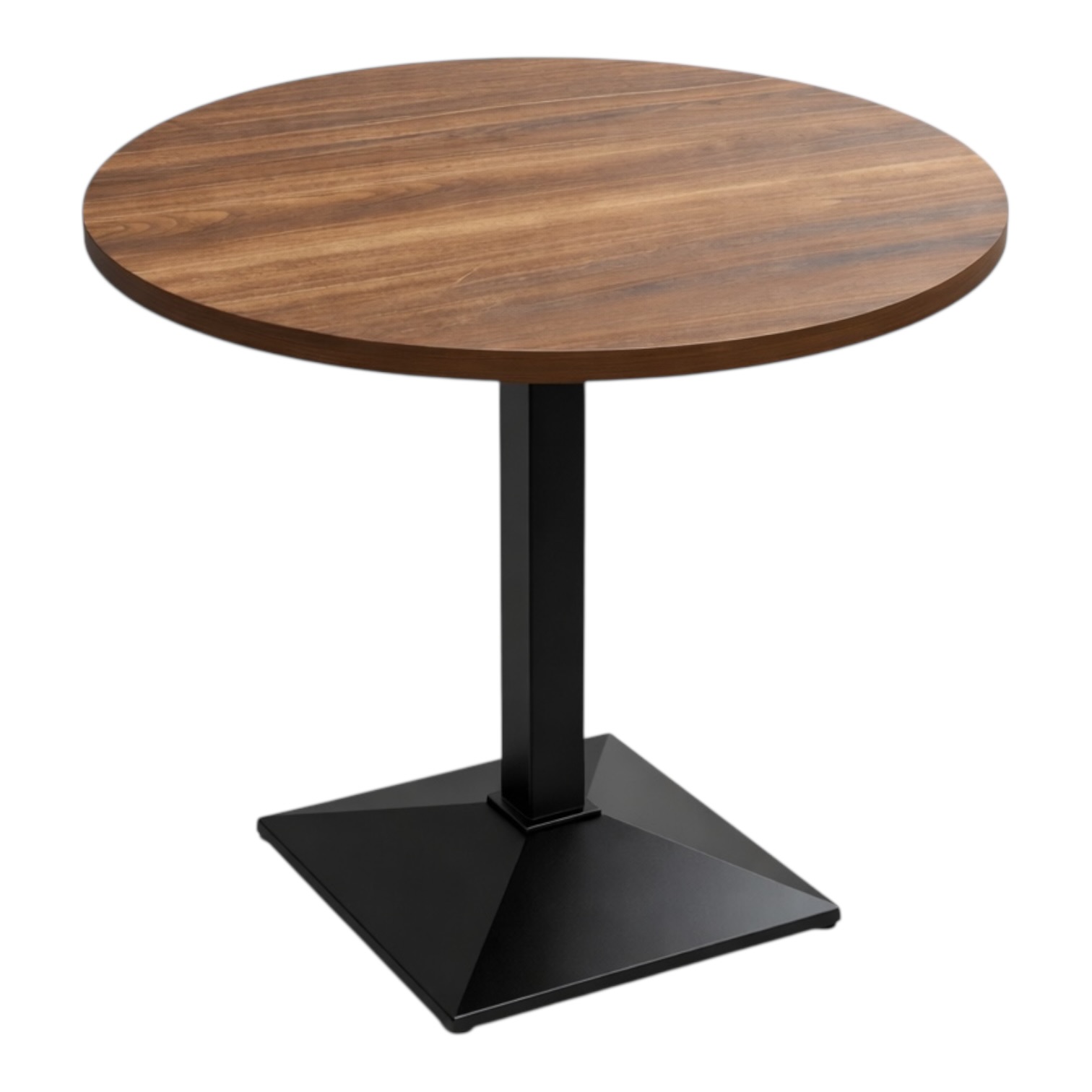Complete Light Oak 600 x 600  Tabletop Round Triangle Base