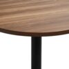 Complete Light Oak 600 x 600 Tabletop Round Poseur Set