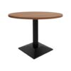 Complete Light Oak 600 x 600  Tabletop Round Triangle Base